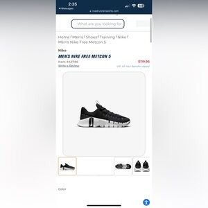 NIKE FREE METCON 5 MENS!